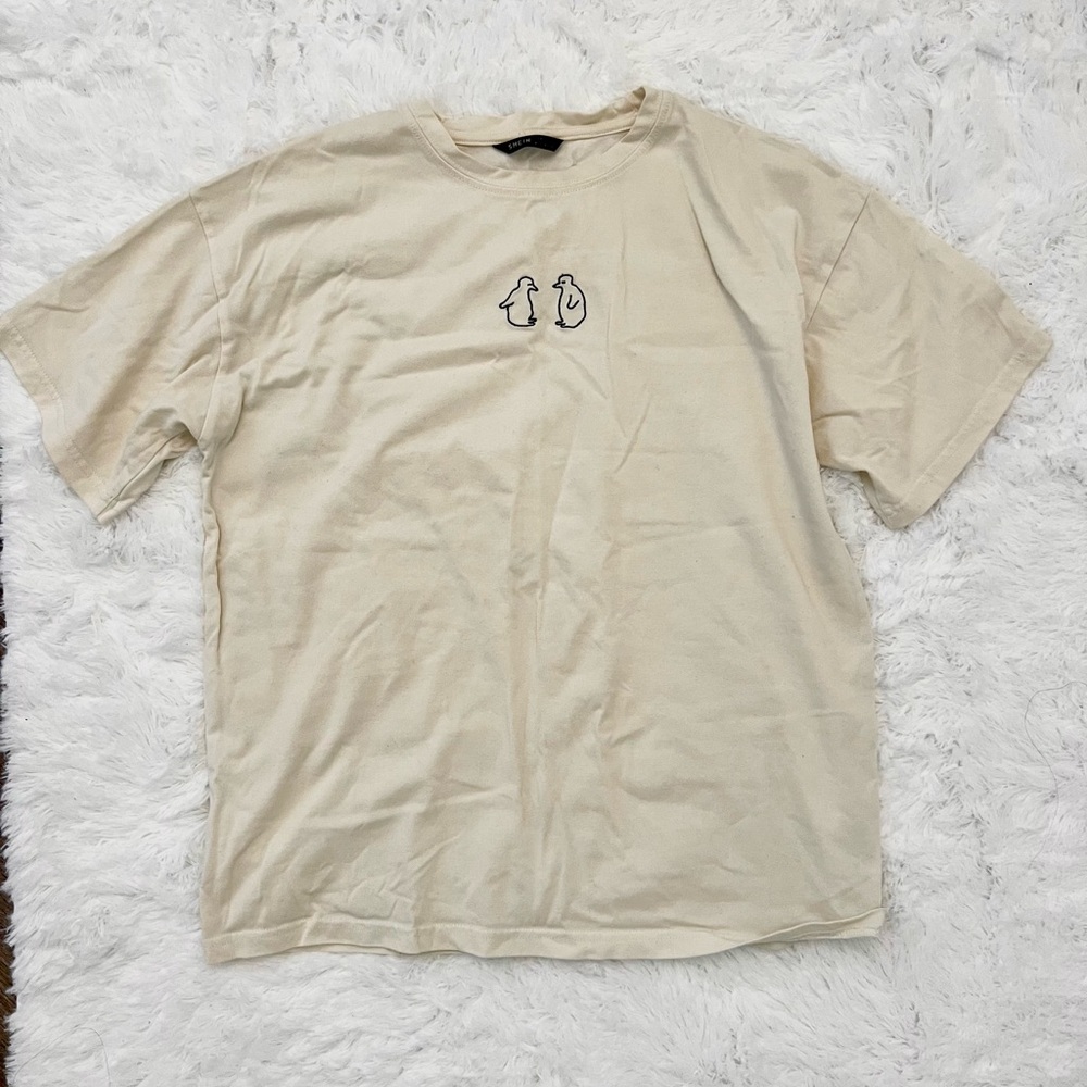 Beige/Yellow T-Shirt